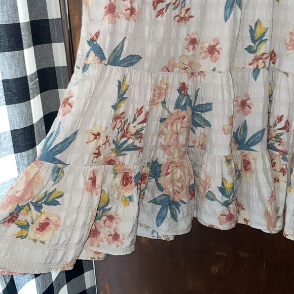 Zara floral dress -light colors - Picture 3 of 6